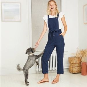 ISO ! Target - Universal thread denim belted jumpsuit / overalls SIZE 0